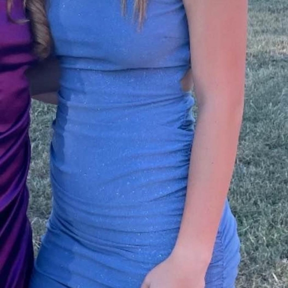 Size S Windsor Dress Light Blue - Picture 2 of 3